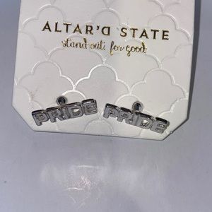 PRIDE earrings silver